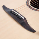 Vintage Revo Elektra Electro Acoustic Guitar. Natural Silk