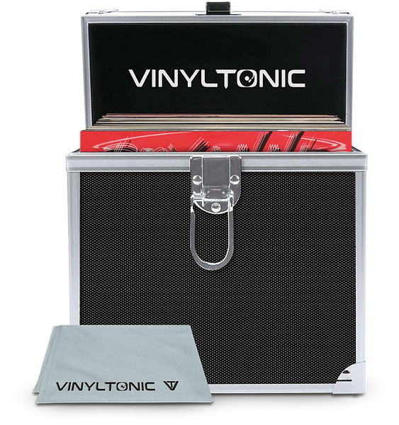 Vinyl Tonic VT05B 7" Vinyl Storage Case With Cloth - Black