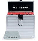Vinyl Tonic VT05S 7" Vinyl Storage Case With Cloth - Silver