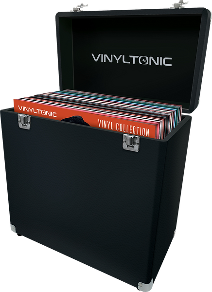 Vinyl Tonic VT18BA PU leather LP Case Black