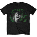 Yungblud Unisex T-Shirt: Lyric Photo (Black)