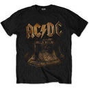 AC/DC (Brass Bells) Unisex Black T-Shirt - The Musicstore UK