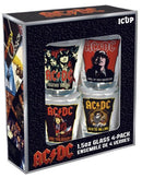 AC/DC - Shot Glasses - 4 Pack (1.5Oz) - The Musicstore UK