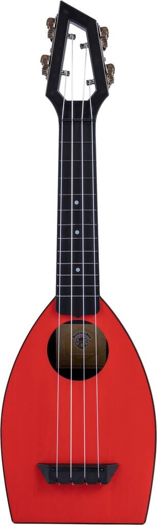 Bumblebee Hive Soprano Ukulele. Red