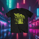 Billie Eilish (Anime Logo) Dip Dye Unisex T-Shirt - The Musicstore UK