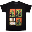 Billie Eilish Unisex T-Shirt: 3 Photo Logo (Black) - The Musicstore UK
