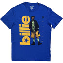 Billie Eilish Unisex T-Shirt: Billie (Blue) - The Musicstore UK