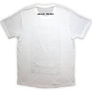 Billie Eilish Unisex T-Shirt: Hit Me Hard And Soft Falling (White) (Back Print) - The Musicstore UK