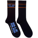 Billie Eilish Unisex Terry Socks: Hit Me Hard & Soft (Black) (UK Size 4 - 7) - The Musicstore UK