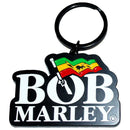 Bob Marley (Logo) Metal Keychain - The Musicstore UK