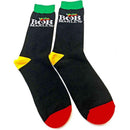 Bob Marley Unisex Ankle Socks: Logo (Black) (UK Size 7 - 11) - The Musicstore UK