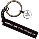Bring Me The Horizon Keychain: Text Logo 6-Point Star Charm - The Musicstore UK