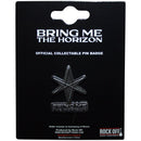 Bring Me The Horizon Pin Badge: 6-Point Star - The Musicstore UK