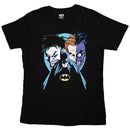 DC Comics Unisex T-Shirt: Batman Creeping Villains (Black) - The Musicstore UK
