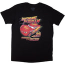 Disney Cars (Lightning Mcqueen) Black Unisex T-Shirt - The Musicstore UK