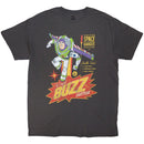Disney Unisex T-Shirt: Toy Story The Original Buzz (Charcoal Grey) - The Musicstore UK