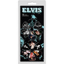 Elvis Presley Plectrum Pack: Faces 12-Pack (Multicolour) - The Musicstore UK