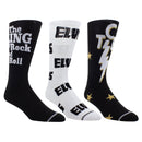 Elvis Unisex Sock Gift Box : (3 in a Pack) UK Size 6.5 - 11 - The Musicstore UK