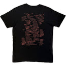 Eminem Unisex T-Shirt: Eminem Script Lyrics (Black) (Back Print) - The Musicstore UK
