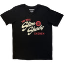 Eminem Unisex T-Shirt: The Real Slim Shady (Black) (Back Print) - The Musicstore UK