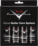 Fender Custom Shop Deluxe Guitar Care System. 4 Pack. Black - The Musicstore UK