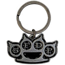 Five Finger Death Punch (Knuckles) Metal Key chain - The Musicstore UK