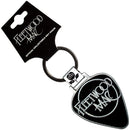 Fleetwood Mac Keychain: Classic Logo Plectrum - The Musicstore UK