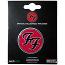 Foo Fighters Pin Badge: FF Logo - The Musicstore UK