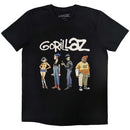 Gorillaz (Spray Logo Group) Unisex Adult T-Shirt - The Musicstore UK