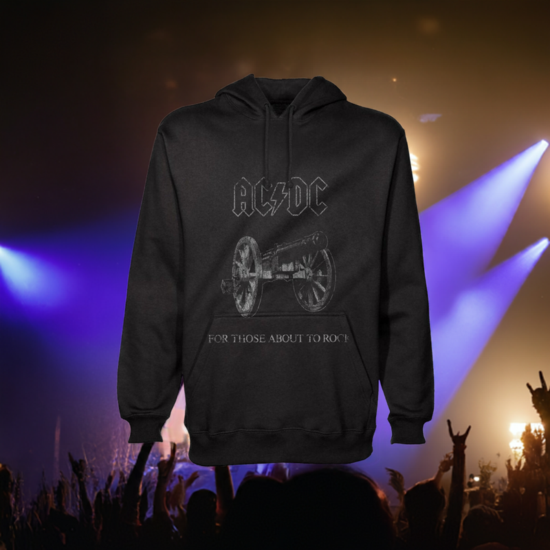 AC/DC (About To Rock) Pullover Unisex Hoodie