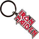Iron Maiden Keychain: Stacked Logo - The Musicstore UK