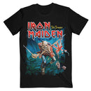 Iron Maiden Unisex T-Shirt: Trooper Eddie Large Eyes (Black) - The Musicstore UK