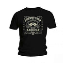 Johnny Cash Unisex T-Shirt: American Rebel - The Musicstore UK
