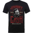 Johnny Cash Unisex T-Shirt: Man In Black - The Musicstore UK