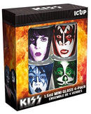 Kiss - Shot Glass - 4 Pack - The Musicstore UK