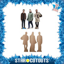 Liam and Noel Gallagher Shelftop Cutout Pack Cardboard Cut Out Height 30cm - The Musicstore UK
