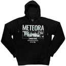 Linkin Park Unisex Pullover Hoodie: Meteora Wall Art (Black) - The Musicstore UK