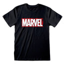 Marvel Comics (Logo) Unisex Black T-Shirt - The Musicstore UK