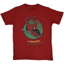 Marvel Comics (Spiderman Shooting Webs) Red Unisex T-Shirt - The Musicstore UK