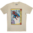 Marvel Comics Unisex T-Shirt: Spiderman Japanese (Sand) - The Musicstore UK