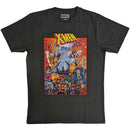 Marvel Comics Unisex T-Shirt: X-Men Full Characters Vintage (Charcoal Grey) - The Musicstore UK
