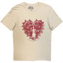 Melanie Martinez Unisex T-Shirt: Hades Heart (Sand) - The Musicstore UK