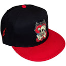 Metallica Unisex Snapback Cap: The Shortest Straw Red Eyes - The Musicstore UK