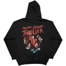 Michael Jackson Unisex Pullover Hoodie: Thriller Zombies (Black) (Back Print) - The Musicstore UK