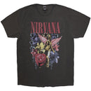 Nirvana In Utero (Vintage Collage) Stonewash Unisex T-Shirt - The Musicstore UK