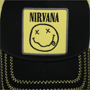 Nirvana Trucker Cap Black - The Musicstore UK