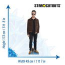 Noel Gallagher Life Size Cardboard Cut Out (with Mini Cutout) - The Musicstore UK