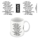OASIS (SET LIST) WHITE POD MUG - The Musicstore UK