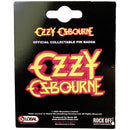 Ozzy Osbourne Pin Badge: Stacked Logo - The Musicstore UK