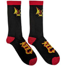 Ozzy Osbourne Unisex Ankle Socks: Bat (Black) (UK Size 7 - 11) - The Musicstore UK